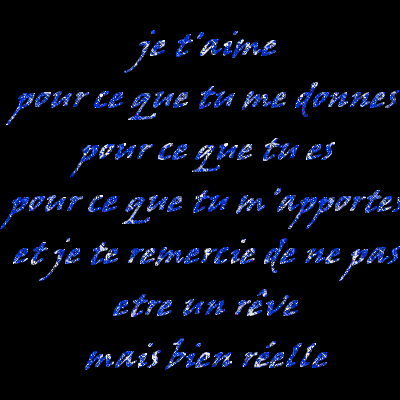  mieux que rever, �tre aim�....